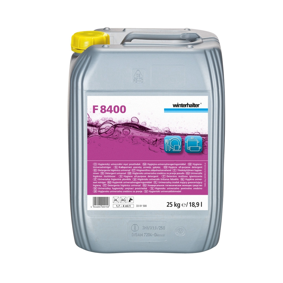 Hygiene-Universalreiniger F 8400 / F 8500, 25 kg Kanister